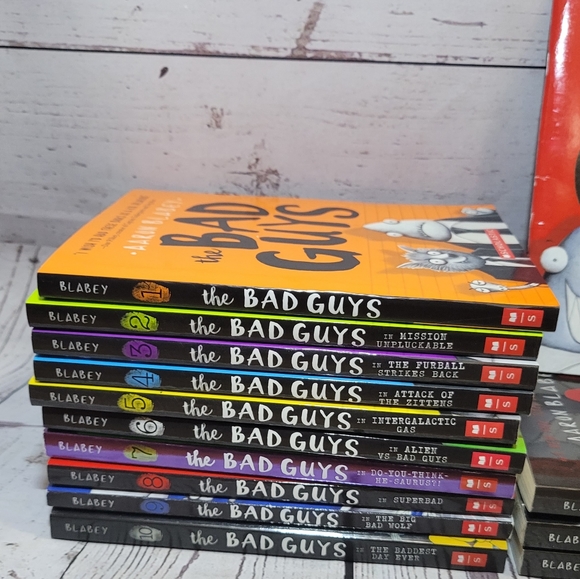 The Bad Guys Book Series 1-13 & 15,16... Plus, Guide to being good book - Picture 2 of 8